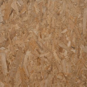 Detailed texture of a natural wooden OSB panel, perfect for backgrounds and design elements.